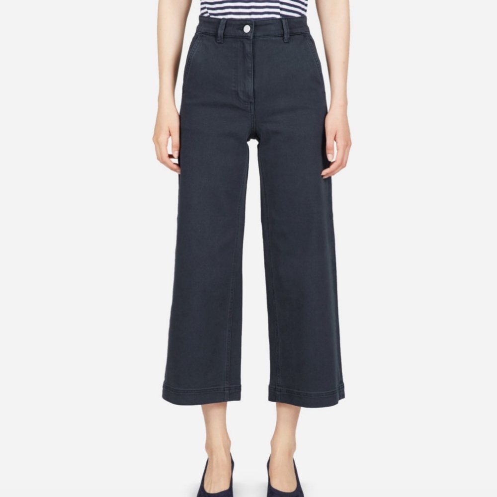 Everlane The Wide Leg Crop Pant